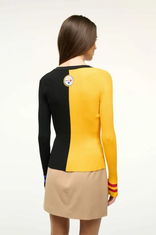 STAUD Tops THE NFL CARGO SWEATER Pittsburgh Steelers 8211 Women
