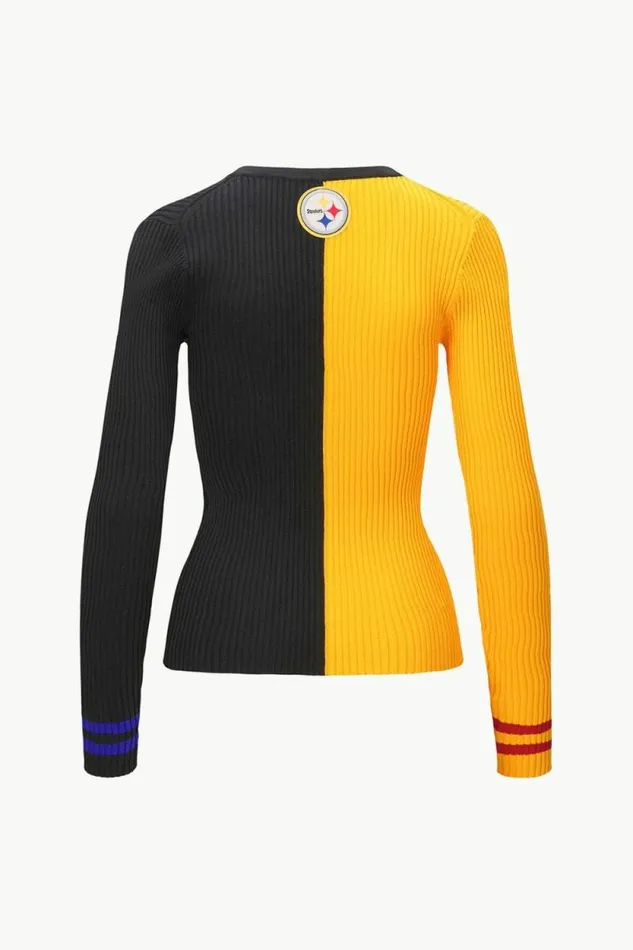 STAUD Tops THE NFL CARGO SWEATER Pittsburgh Steelers 8211 Women