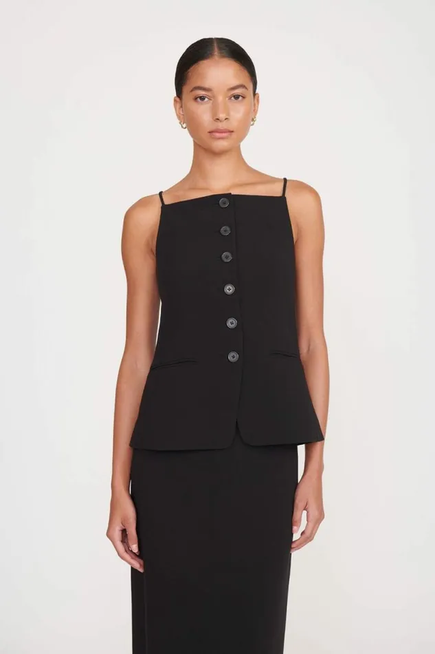 STAUD Tops UNA TOP Black 8211 Women