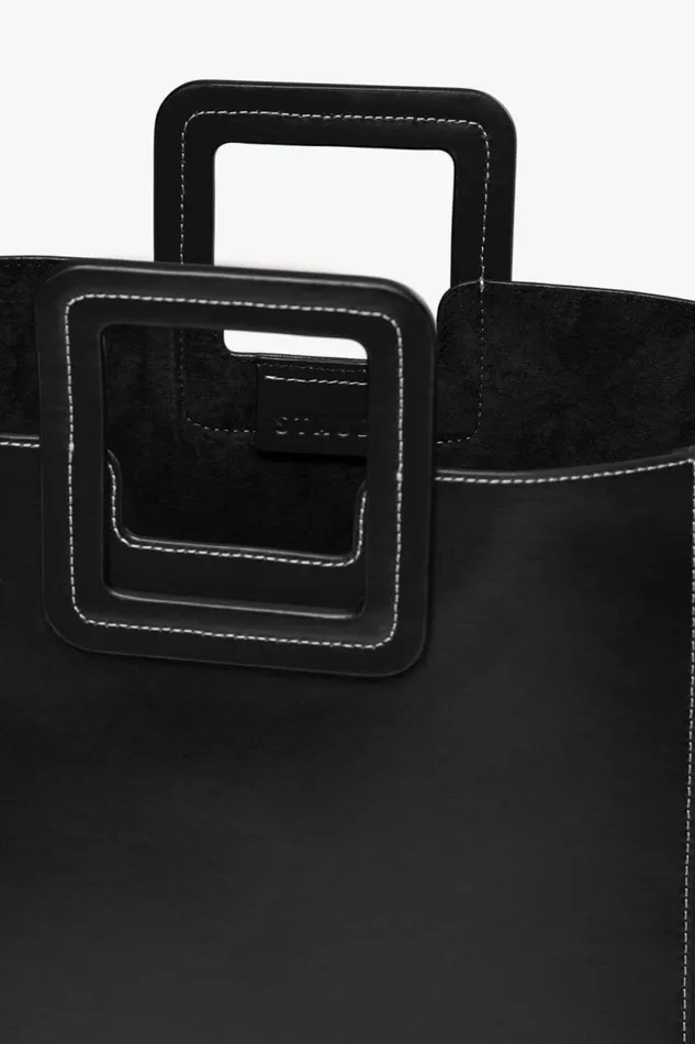 STAUD Totes SHIRLEY LEATHER BAG Black 8211 Women