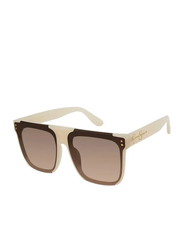 Sunglasses Accessories Jessica Simpson Oversized Square Sunglasses In Cream
