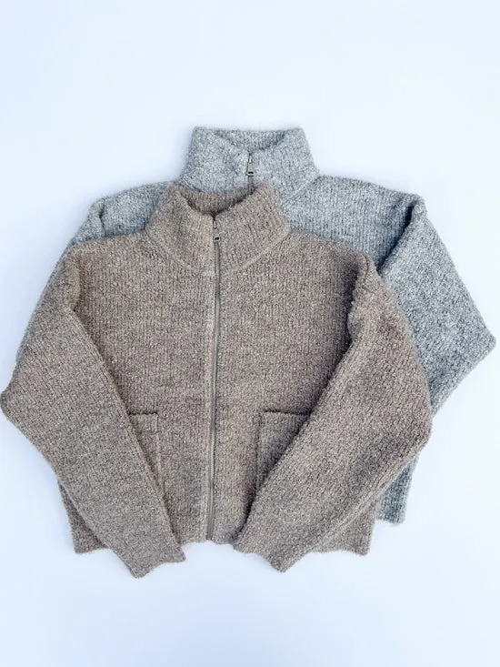 Sweaters Louie Jacket Smoke 8211 Lisa Says Gah Women