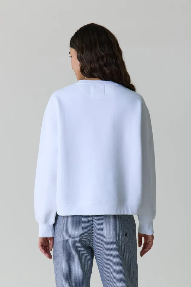 Sweatshirts Women Leon and Harper Sortie Aca H23 Sweatshirt White