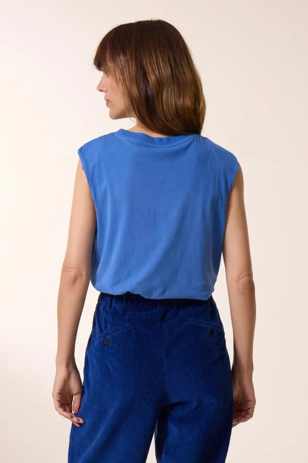 TShirts and Tops Women Leon and Harper Dode Un Tank Top Blue