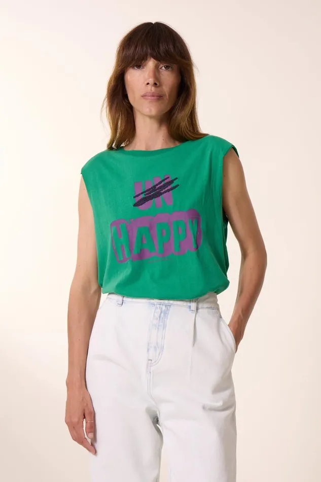 TShirts and Tops Women Leon and Harper Dode Un Tank Top Green