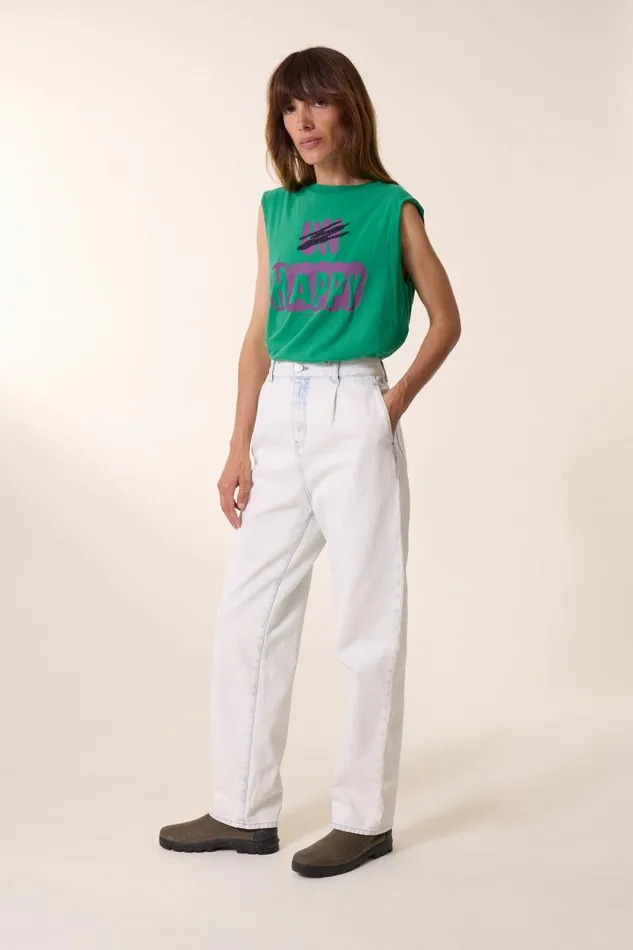 TShirts and Tops Women Leon and Harper Dode Un Tank Top Green