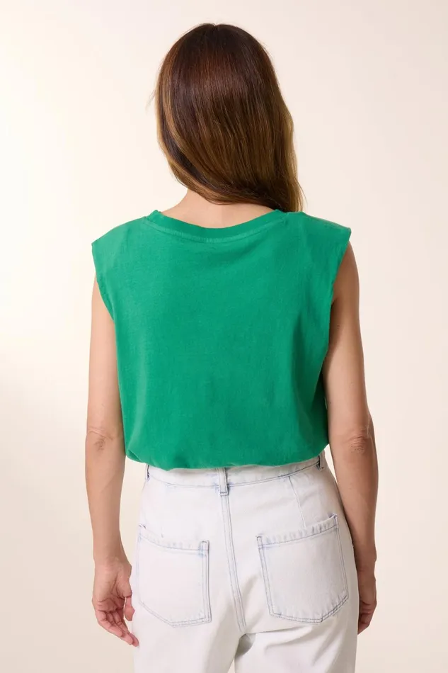 TShirts and Tops Women Leon and Harper Dode Un Tank Top Green