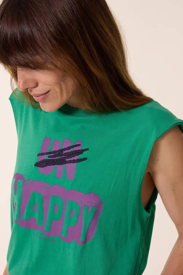 TShirts and Tops Women Leon and Harper Dode Un Tank Top Green