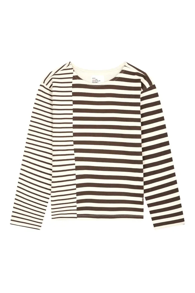 TShirts and Tops Women Leon and Harper Thill Mix TShirt Brown