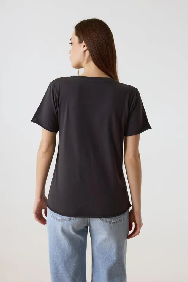 TShirts and Tops Women Leon and Harper Tizia Night TShirt Carbone
