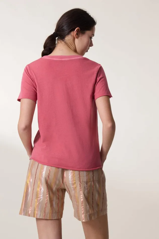 TShirts and Tops Women Leon and Harper Tizia Vibes Tshirt Coral