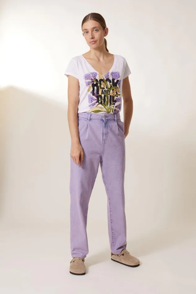 TShirts and Tops Women Leon and Harper Tonton Tulip TShirt White