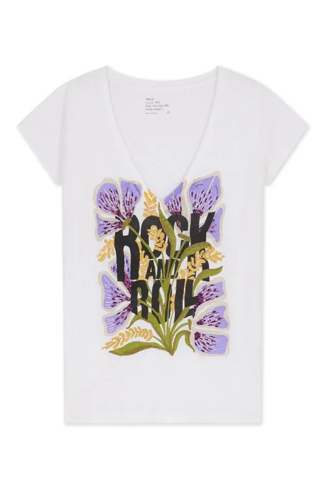 TShirts and Tops Women Leon and Harper Tonton Tulip TShirt White