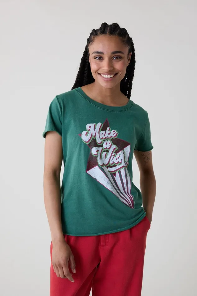 TShirts and Tops Women Leon and Harper Toro Wish TShirt Green