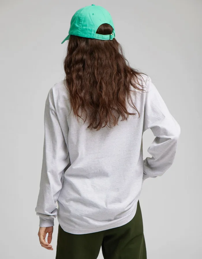 TShirts Colorfulstandard Women Oversized Organic LS TShirt 8211 Hunter Green