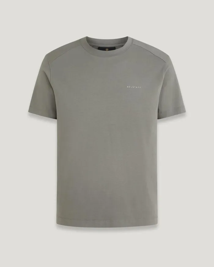 TShirts Men Belstaff Alloy TShirt Gunmetal