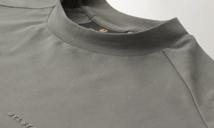 TShirts Men Belstaff Alloy TShirt Gunmetal