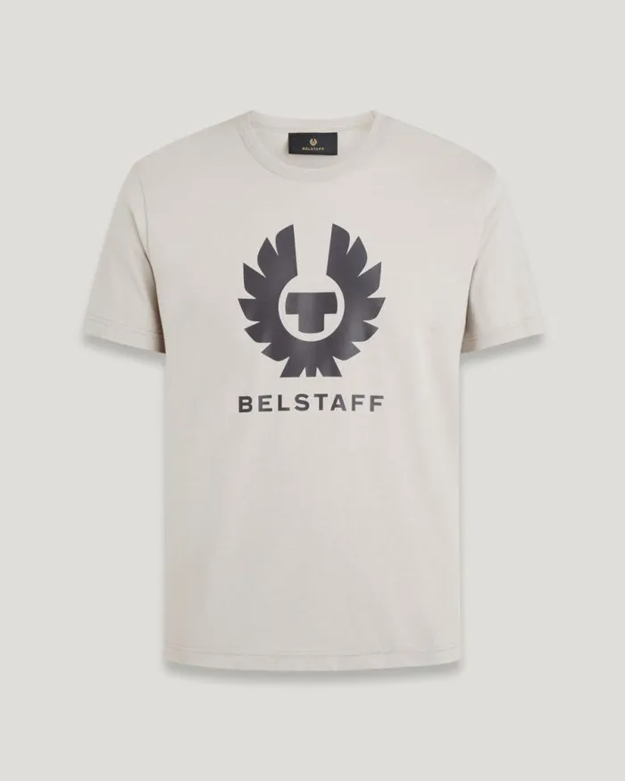 TShirts Men Belstaff Belstaff Phoenix TShirt Chrome Grey