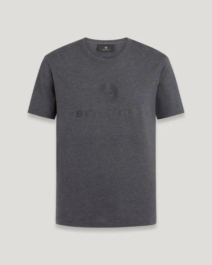 TShirts Men Belstaff Belstaff Signature TShirt Charcoal Heather