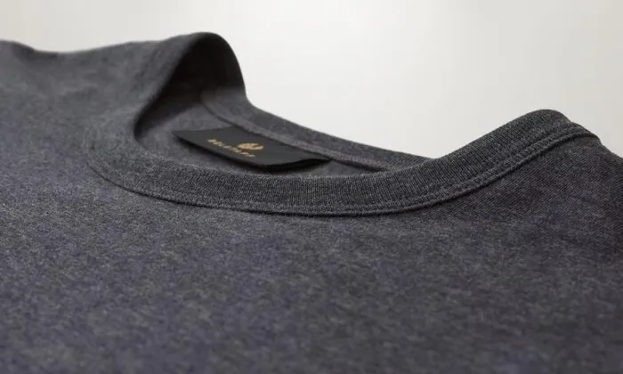 TShirts Men Belstaff Belstaff Signature TShirt Charcoal Heather