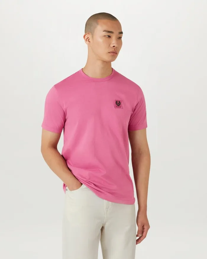TShirts Men Belstaff Belstaff TShirt Magenta TShirts Men Belstaff Belstaff TShirt Magenta