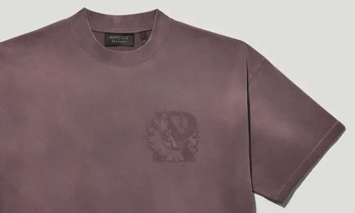 TShirts Men Belstaff Belstaff X Represent Outline Phoenix TShirt Plum