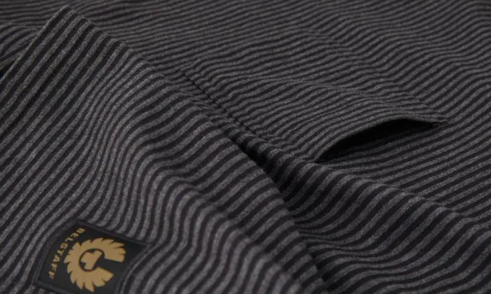 TShirts Men Belstaff Drum TShirt Black Charcoal
