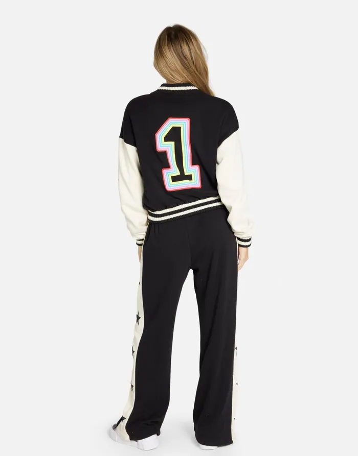 Taissa 1 Love Rainbow Lip Blackbone Women039s Lauren Moshi Jackets