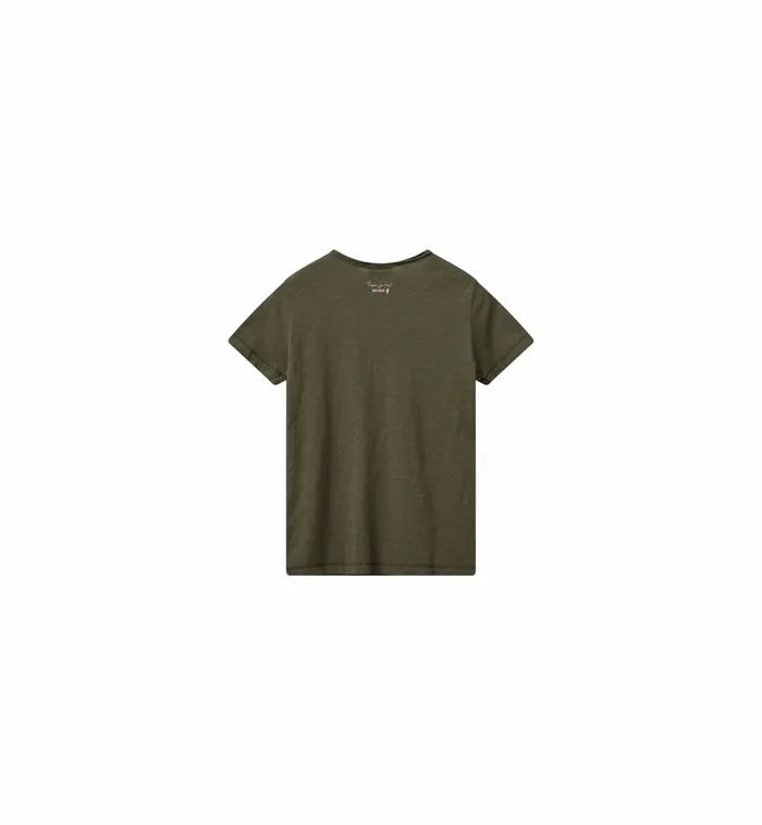 Tees MMAstin Basic Tee Burnt Olive MOS MOSH Women Tees MMAstin Basic Tee Burnt Olive MOS MOSH Women