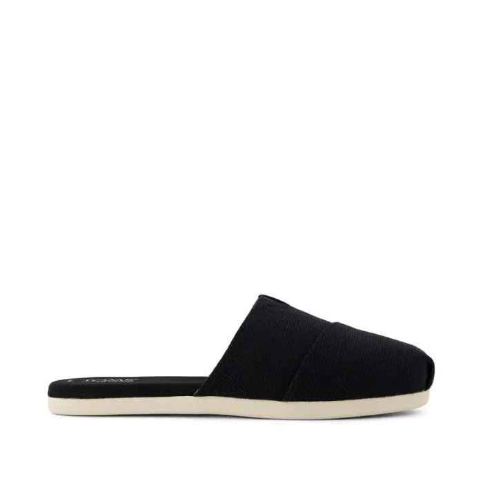 Toms Alpargatas Alpargata Mule Black Heritage Canvas 8211 Women