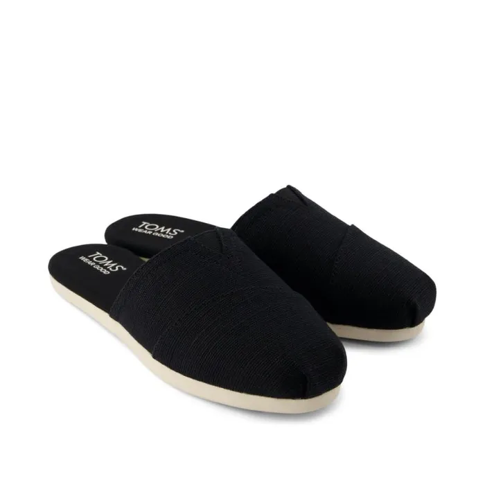 Toms Alpargatas Alpargata Mule Black Heritage Canvas 8211 Women Toms Alpargatas Alpargata Mule Black Heritage Canvas 8211 Women