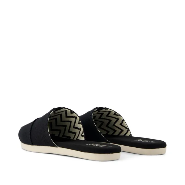 Toms Alpargatas Alpargata Mule Black Heritage Canvas 8211 Women Toms Alpargatas Alpargata Mule Black Heritage Canvas 8211 Women