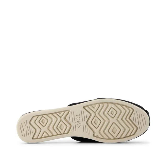 Toms Alpargatas Alpargata Mule Black Heritage Canvas 8211 Women Toms Alpargatas Alpargata Mule Black Heritage Canvas 8211 Women