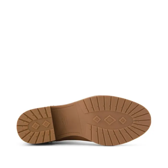 Toms Boots and Booties Hailey Ankle Boot Water Resistant Brown Sugar Nubuck Leather 8211 Women