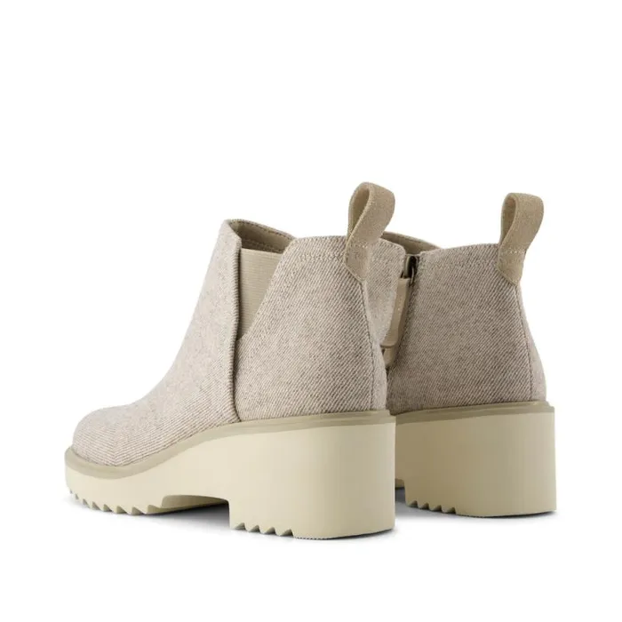 Toms Boots and Booties Maude Wedge Boot Shimmer Natural 8211 Women Toms Boots and Booties Maude Wedge Boot Shimmer Natural 8211 Women