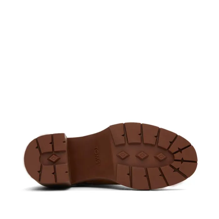 Toms Boots and Booties Rya Heeled Boot Tan Leather 8211 Women Toms Boots and Booties Rya Heeled Boot Tan Leather 8211 Women