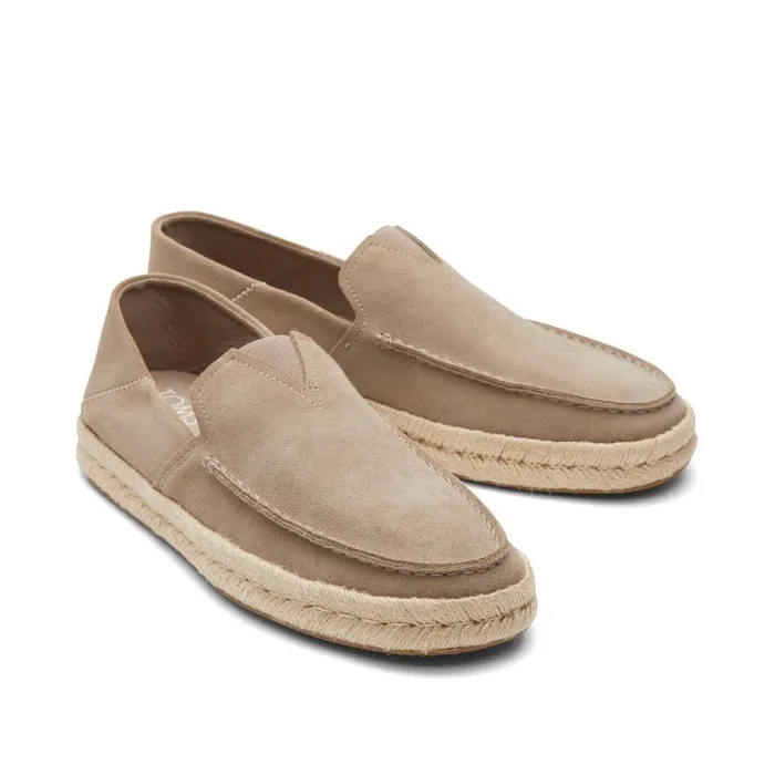 Toms Dress Casual Alonso Rope Loafer Dune Suede 8211 Men Toms Dress Casual Alonso Rope Loafer Dune Suede 8211 Men