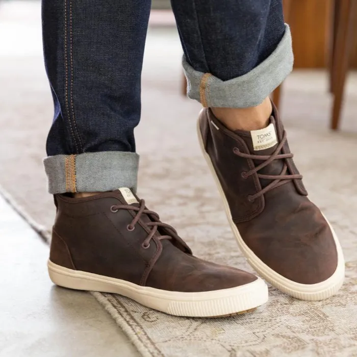 Toms Dress Casual Carlo Mid Terrain Sneaker Water Resistant Clove Brown 8211 Men Toms Dress Casual Carlo Mid Terrain Sneaker Water Resistant Clove Brown 8211 Men