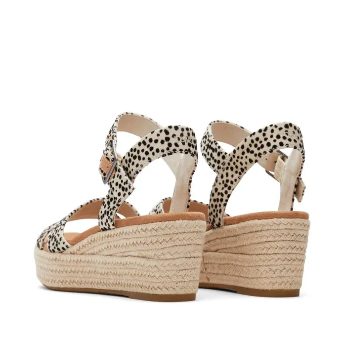Toms Espadrilles Audrey Wedge Sandal Mini Cheetah 8211 Women Toms Espadrilles Audrey Wedge Sandal Mini Cheetah 8211 Women