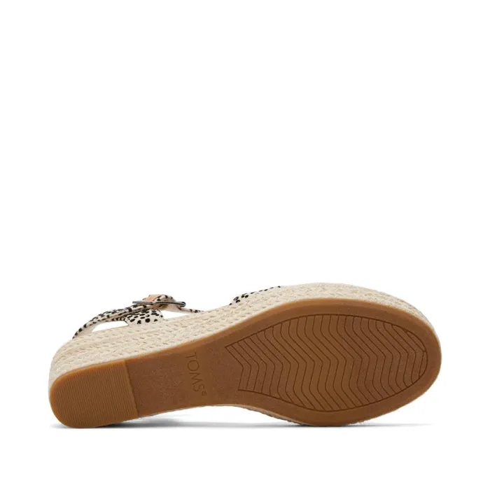 Toms Espadrilles Audrey Wedge Sandal Mini Cheetah 8211 Women Toms Espadrilles Audrey Wedge Sandal Mini Cheetah 8211 Women