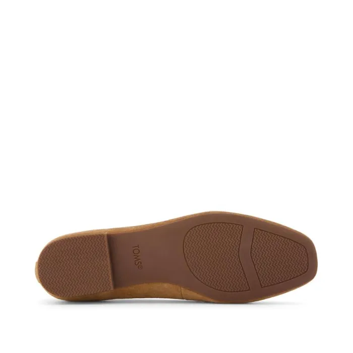 Toms Flats and Loafers Briella Flat Deco Brown Deco Stitch 8211 Women Toms Flats and Loafers Briella Flat Deco Brown Deco Stitch 8211 Women