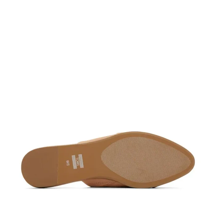 Toms Flats and Loafers Jade Flat Honey Leather 8211 Women