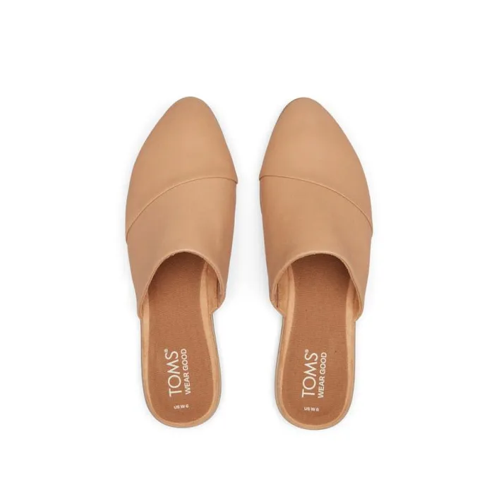 Toms Flats and Loafers Jade Flat Honey Leather 8211 Women