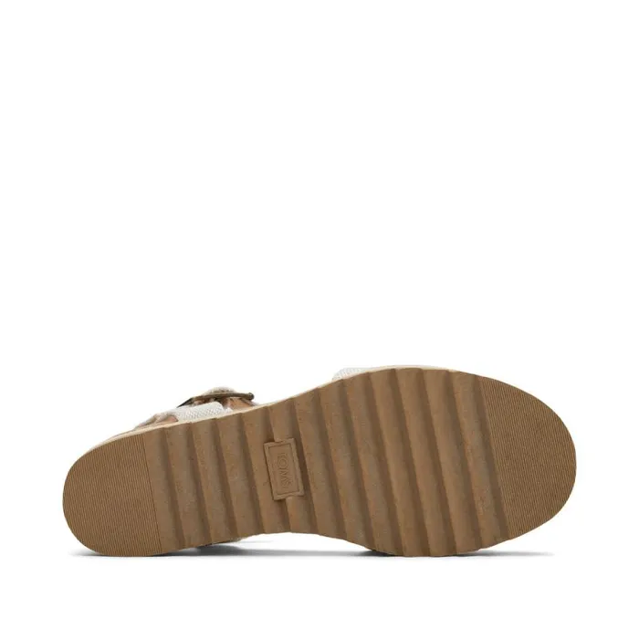 Toms Heels and Wedges Diana Wedge Sandal Natural 8211 Women