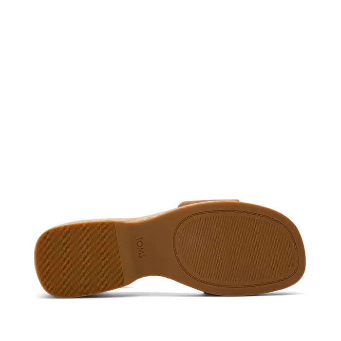 Toms Heels and Wedges Laila Platform Cork Sandal Suede Tan 8211 Women