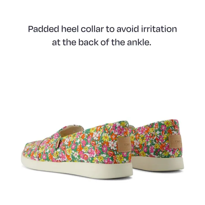 Toms Slip Ons Alpargata Plus Roses Liberty Print 8211 Women