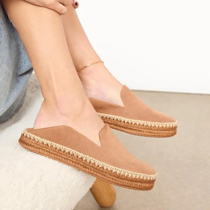Toms Slip Ons Carolina Espadrille Brown 8211 Women
