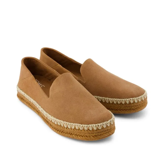 Toms Slip Ons Carolina Espadrille Brown 8211 Women
