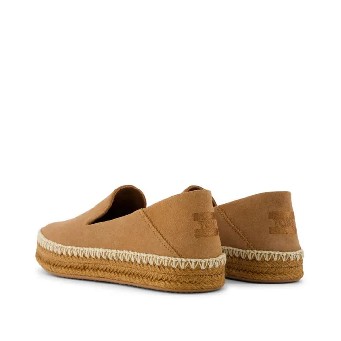 Toms Slip Ons Carolina Espadrille Brown 8211 Women