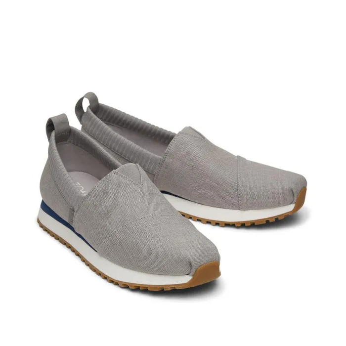 Toms Slip Ons Resident 20 Sneaker Drizzle Grey Heritage Canvas 8211 Men Toms Slip Ons Resident 20 Sneaker Drizzle Grey Heritage Canvas 8211 Men